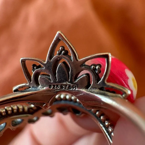 Midsummer Star Sterling Silver Stacking Rings size 6 - Picture 3 of 4